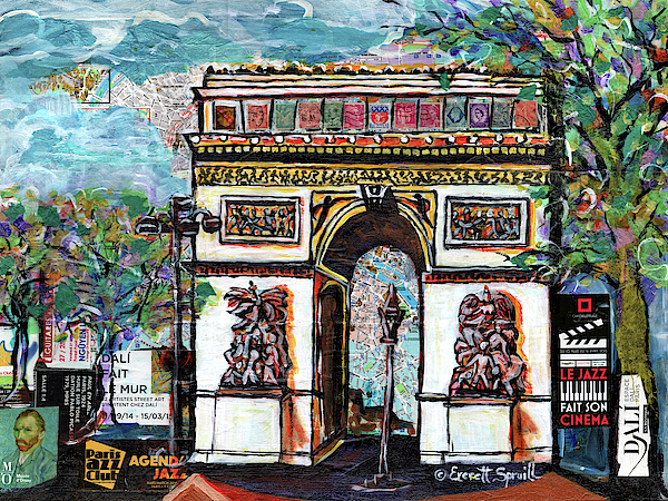 Arc de Triomphe by Everett Spruill Arc de Triomphe by Everett Spruill